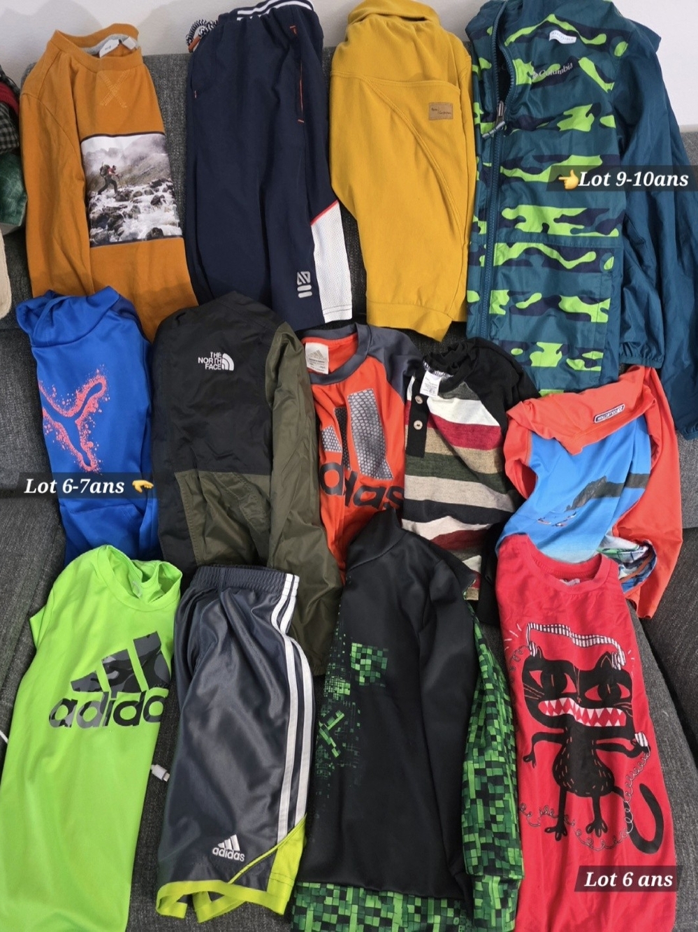 Lot Garcon 5*-10*ans /6-9ans